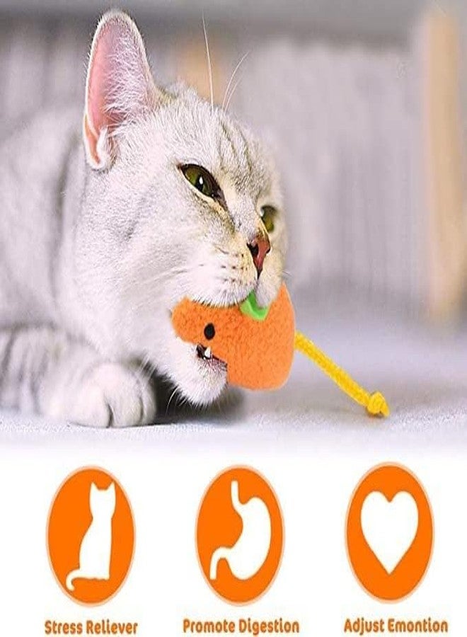 RoverPets Interactive Plush Cat Mouse Toys - Bite-Proof Rats for Cats and Kittens, Soft and Durable, Pack of 3 (Color May Vary) - Image 5